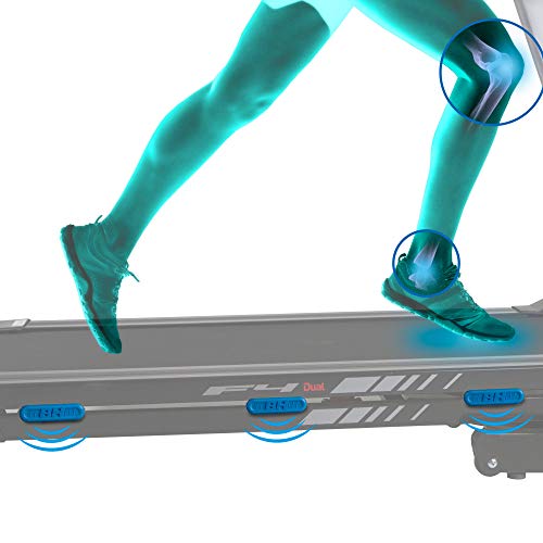 BH Fitness i.F4 G6426NW - Cinta de correr plegable - Monitor LCD - DualKit incluido (para entrenar con aplicaciones) - 20 km/h - 3,5 CV BH Fitness i.F4 G6426NW - Cinta de correr plegable - Monitor LCD - DualKit incluido (para entrenar con aplicaciones) - 20 km/h - 3,5 CV