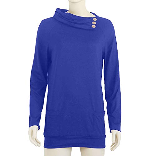 BHYDRY Moda para Mujer de Manga Larga Pullover Casual Túnica Sudaderas Blusa Camiseta BHYDRY Moda para Mujer de Manga Larga Pullover Casual Túnica Sudaderas Blusa Camiseta