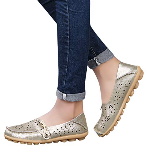 BHYDRY Zapatos Casuales para Madres con Orificios para la Madre Zapatos Casuales para Mujeres