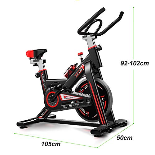 Bicicleta Bicicleta Estacionario,Interior Bicicleta De Ejercicio Bicicleta De Entrenamiento,Bicicletas De Fitness para Home Cardio Workout Training Bike-Negro