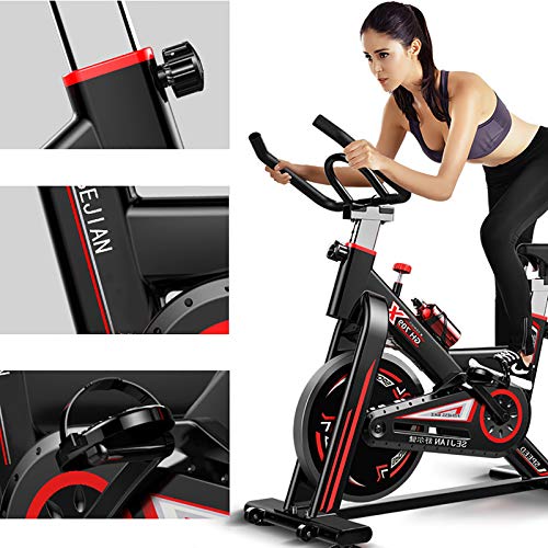 Bicicleta Bicicleta Estacionario,Interior Bicicleta De Ejercicio Bicicleta De Entrenamiento,Bicicletas De Fitness para Home Cardio Workout Training Bike-Negro