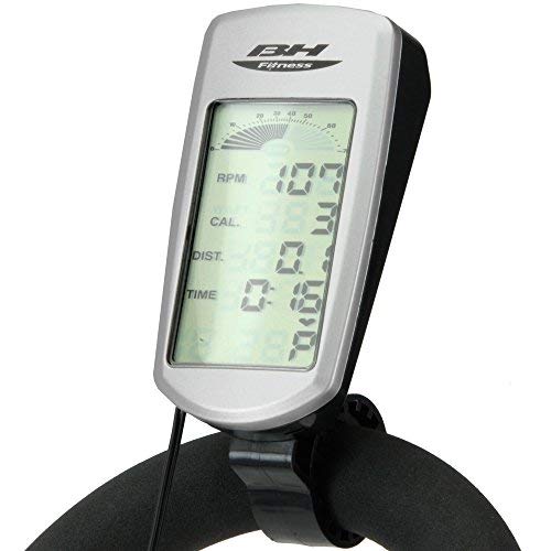 Bicicleta ciclo indoor BH Fitness SB 2.7 H9174F, volante inercia de 22 kg, transmision por correa y monitor LCD Bicicleta ciclo indoor BH Fitness SB 2.7 H9174F, volante inercia de 22 kg, transmision por correa y monitor LCD