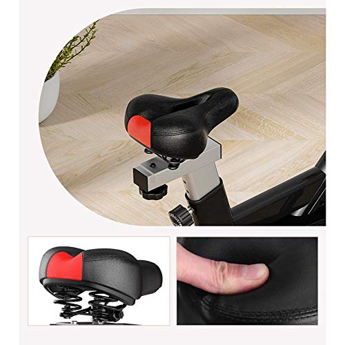 Bicicleta de ejercicio para bajar de peso en el hogar, bicicleta de pedal de ejercicio, equipo de ejercicios para interiores, bicicleta de ciclo silenciosa con transmisión por correa, con manillar y Bicicleta de ejercicio para bajar de peso en el hogar, bicicleta de pedal de ejercicio, equipo de ejercicios para interiores, bicicleta de ciclo silenciosa con transmisión por correa, con manillar y