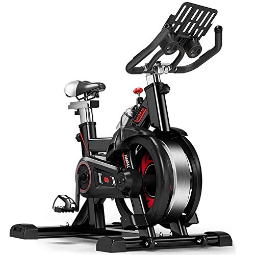 Bicicleta de ejercicio profesional para interiores - Inicio Unisex Pérdida de peso Abdominal Fitness Rueda fría Pedal antideslizante Protección de seguridad Volante multifunción Bicicleta deportiva Bicicleta de ejercicio profesional para interiores - Inicio Unisex Pérdida de peso Abdominal Fitness Rueda fría Pedal antideslizante Protección de seguridad Volante multifunción Bicicleta deportiva