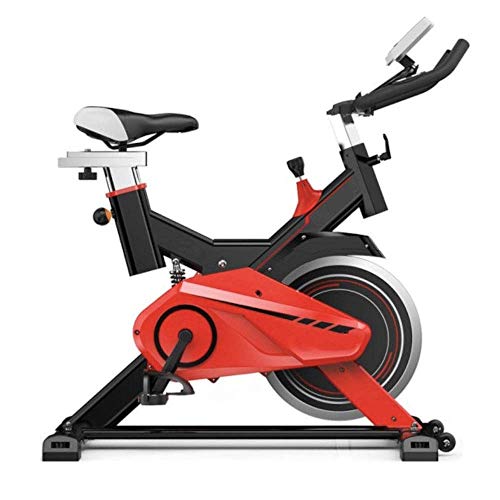 Bicicleta de ejercicio profesional para interiores, seguro Asiento cómodo Ajuste de altura Monitoreo sensible al ritmo cardíaco Hogar ultra silencioso Hombres y mujeres Equipo deportivo ( Color : A )