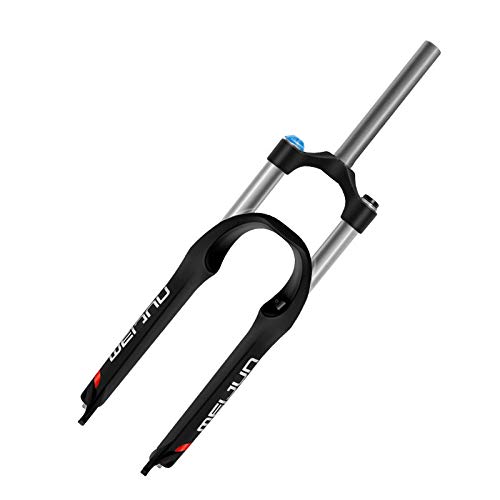 Bicicleta de Montaña Horquilla,26 Pulgadas Aleación de Aluminio Control de Hombros Presión del Aceite Carrera de Suspensión 100 Mm Apto para Bicicletas MTB Horquilla White Bicicleta de Montaña Horquilla,26 Pulgadas Aleación de Aluminio Control de Hombros Presión del Aceite Carrera de Suspensión 100 Mm Apto para Bicicletas MTB Horquilla White