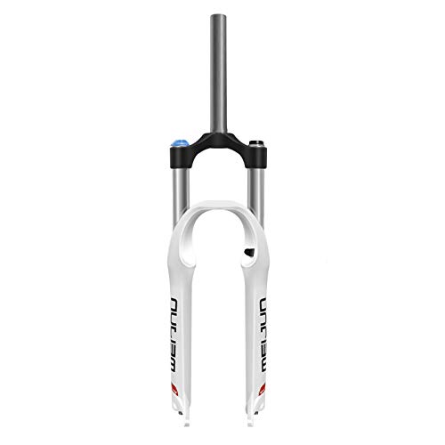 Bicicleta de Montaña Horquilla,26 Pulgadas Aleación de Aluminio Control de Hombros Presión del Aceite Carrera de Suspensión 100 Mm Apto para Bicicletas MTB Horquilla White Bicicleta de Montaña Horquilla,26 Pulgadas Aleación de Aluminio Control de Hombros Presión del Aceite Carrera de Suspensión 100 Mm Apto para Bicicletas MTB Horquilla White