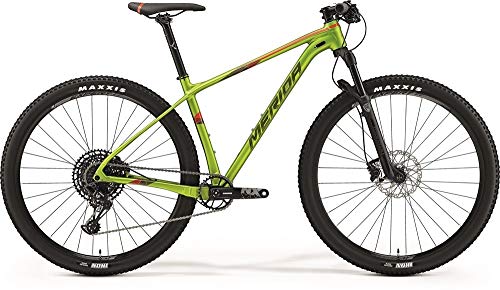 Bicicleta de montaña Merida Big.Nine NX-Edition, color verde y rojo, 2019 RH, 43 cm / 29 pulgadas