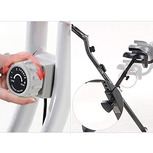 Bicicletas de Ejercicio de una casa de Usar Spinning Cubierta Plegable Mini estática Delgada Cintura y el Abdomen Pérdida de Peso de Gran Alcance Ejercicios