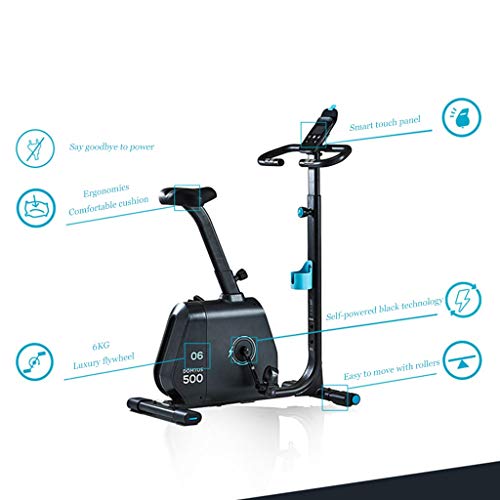 Bicicletas De Spinning Bicicletas Estáticas para El Hogar Pedales Silenciosos para Interiores Bicicletas Estáticas Tecnología De Autogeneración (Color : Black, Size : 94 * 58 * 132cm) Bicicletas De Spinning Bicicletas Estáticas para El Hogar Pedales Silenciosos para Interiores Bicicletas Estáticas Tecnología De Autogeneración (Color : Black, Size : 94 * 58 * 132cm)