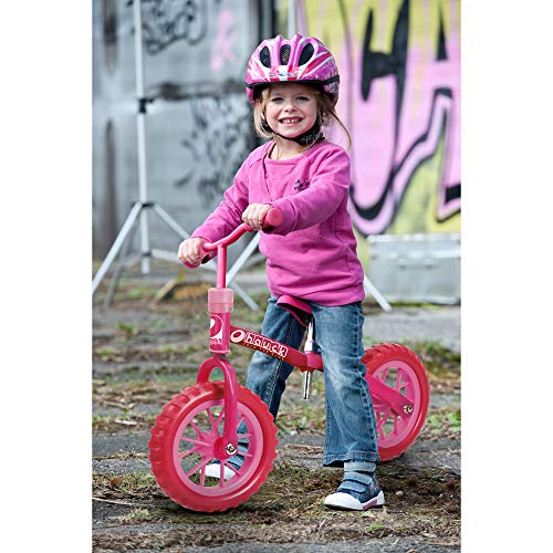Bicicletas sin pedales para niños E-Z Rider de Hauck Toys - rueda de 10 pulgadas, para niños a partir de 2 años, manillar y sillín ajustables en altura, rosa. Bicicletas sin pedales para niños E-Z Rider de Hauck Toys - rueda de 10 pulgadas, para niños a partir de 2 años, manillar y sillín ajustables en altura, rosa.