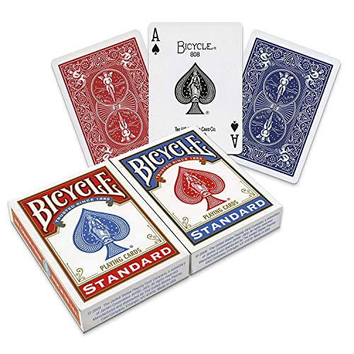Bicycle US Playing Card 60808 - Lote de barajas inglesas (2 x 54 cartas)