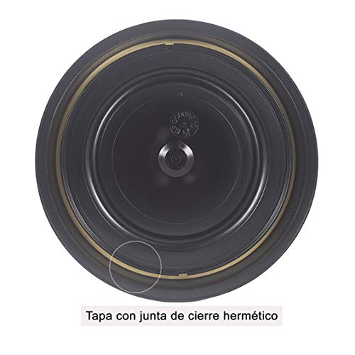 Bidón 30 Litros Cierre Ballesta Hermético de Plástico con Asas, para productos químicos y uso alimentario, estanco, Homologado ADR. (2 Unidades) Bidón 30 Litros Cierre Ballesta Hermético de Plástico con Asas, para productos químicos y uso alimentario, estanco, Homologado ADR. (2 Unidades)
