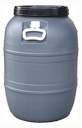 BIDON Gris 55 Lt Rosca con Asas BIDON Gris 55 Lt Rosca con Asas