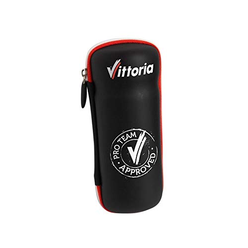 Bidón porta-herramienta-cámaras Vittoria, color negro