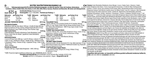 Big Bang 3.0 825g mango