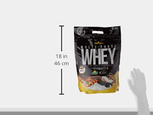 Big Man Nutrition Multi-Phase Whey Complejo de Proteínas, Chocolate - 2268 gr