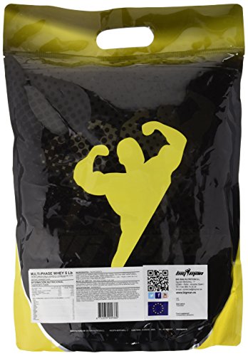 Big Man Nutrition Multi-Phase Whey Complejo de Proteínas, Fresa - 2268 gr