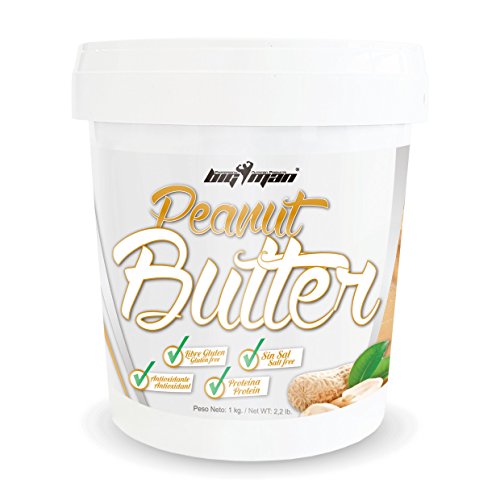 Big Man Nutrition Peanut Butter Cacahuete Suplemento de Proteínas - 1000 gr