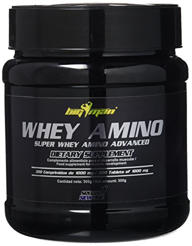 Big Man Nutrition Whey Amino Aminoácidos Ramificados - 300 Tabletas