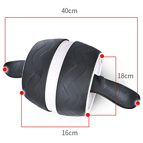 Big seller AB Roller Deportes con Doble/Abdomen, Rueda y Almohadilla para la Rodilla con agarradera Suave para Ejercicios Abdominales básicos para los músculos Abdominales. Big seller AB Roller Deportes con Doble/Abdomen, Rueda y Almohadilla para la Rodilla con agarradera Suave para Ejercicios Abdominales básicos para los músculos Abdominales.