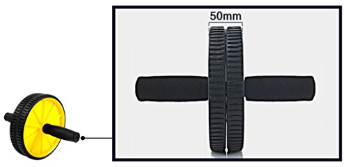 Big seller AB Roller Rueda Deportiva y Almohadilla para Rodilla de Abdomen Doble con agarradera Suave para Ejercicios Abdominales básicos para Abdominales/músculos. Big seller AB Roller Rueda Deportiva y Almohadilla para Rodilla de Abdomen Doble con agarradera Suave para Ejercicios Abdominales básicos para Abdominales/músculos.
