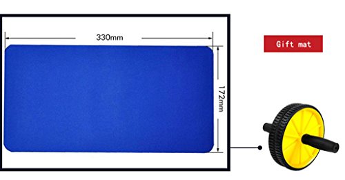 Big seller AB Roller Rueda Deportiva y Almohadilla para Rodilla de Abdomen Doble con agarradera Suave para Ejercicios Abdominales básicos para Abdominales/músculos. Big seller AB Roller Rueda Deportiva y Almohadilla para Rodilla de Abdomen Doble con agarradera Suave para Ejercicios Abdominales básicos para Abdominales/músculos.