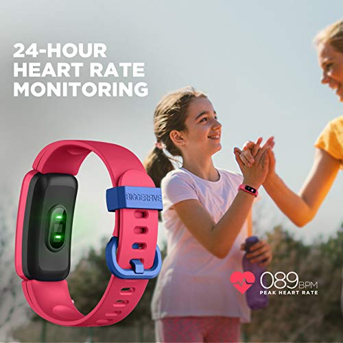 BIGGERFIVE Vigor Pulsera Actividad Inteligente Reloj Inteligente para Niños Niñas Mujer, Impermeable IP68 Deportivo Smartwatch con Podómetro Pulsómetros Monitor de Sueño Contador de Caloría BIGGERFIVE Vigor Pulsera Actividad Inteligente Reloj Inteligente para Niños Niñas Mujer, Impermeable IP68 Deportivo Smartwatch con Podómetro Pulsómetros Monitor de Sueño Contador de Caloría