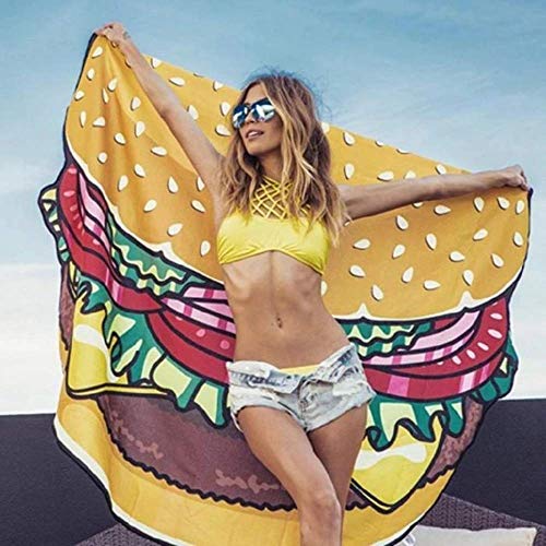 BigMouth Inc Toalla de Playa con Forma de rosquilleta BigMouth Inc Toalla de Playa con Forma de rosquilleta