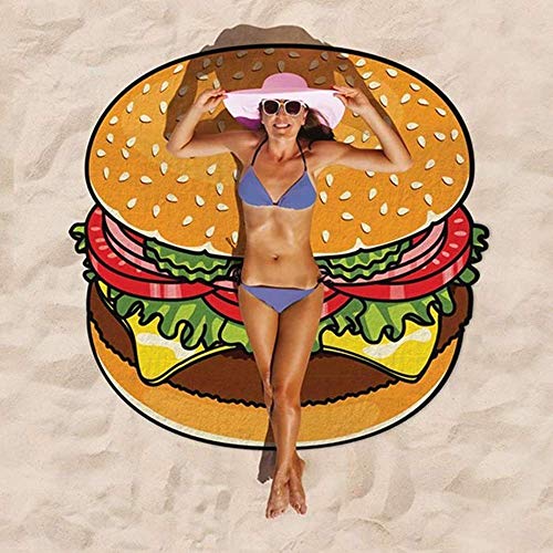 BigMouth Inc Toalla de Playa con Forma de rosquilleta BigMouth Inc Toalla de Playa con Forma de rosquilleta