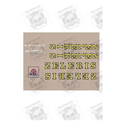 Bike RABASA GAC ZELERIS Stickers Decals AUFKLEBER Pegatinas AUTOCOLLANT