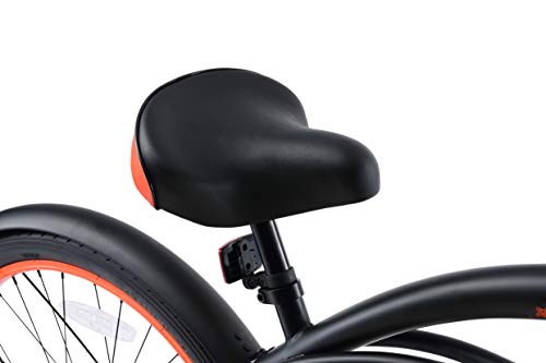 BIKESTAR Bicicleta Infantil para niños y niñas a Partir de 10 años | Bici 24 Pulgadas con Frenos | 24" Edición Cruiser Negro BIKESTAR Bicicleta Infantil para niños y niñas a Partir de 10 años | Bici 24 Pulgadas con Frenos | 24" Edición Cruiser Negro