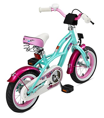 BIKESTAR Bicicleta Infantil para niños y niñas a Partir de 3 años | Bici 12 Pulgadas con Frenos | 12" Edición Cruiser Turquoise BIKESTAR Bicicleta Infantil para niños y niñas a Partir de 3 años | Bici 12 Pulgadas con Frenos | 12" Edición Cruiser Turquoise