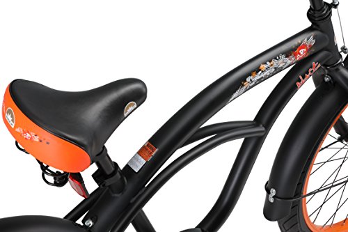 BIKESTAR Bicicleta Infantil para niños y niñas a Partir de 6 años | Bici 20 Pulgadas con Frenos | 20" Edición Cruiser Negro BIKESTAR Bicicleta Infantil para niños y niñas a Partir de 6 años | Bici 20 Pulgadas con Frenos | 20" Edición Cruiser Negro