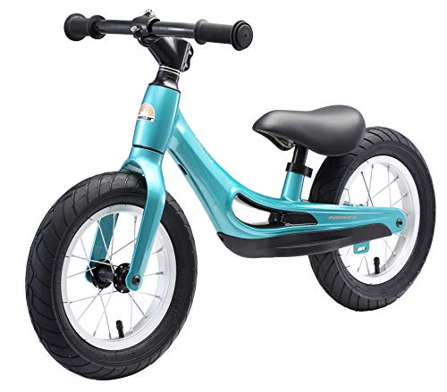 BIKESTAR Bicicleta sin Pedales de magnesio (Muy Ligero!) para niños y niñas 3-4 años | Bici con Ruedas de 12" Edición Cruiser | Turquesa