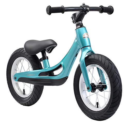 BIKESTAR Bicicleta sin Pedales de magnesio (Muy Ligero!) para niños y niñas 3-4 años | Bici con Ruedas de 12" Edición Cruiser | Turquesa