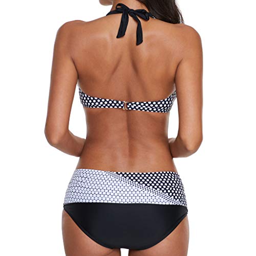 Bikinis Mujer 2020 Push up Sexy de Lunares de Playa Conjunto de Traje de BañO Estampado Bohemio BañAdores con Relleno Sujetador Tops y Braguitas Ropa de Playa vikinis riou Bikinis Mujer 2020 Push up Sexy de Lunares de Playa Conjunto de Traje de BañO Estampado Bohemio BañAdores con Relleno Sujetador Tops y Braguitas Ropa de Playa vikinis riou
