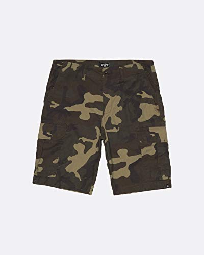 BILLABONG™ - Pantalones Cortos de Camuflaje - Hombre - 32 - Camouflage