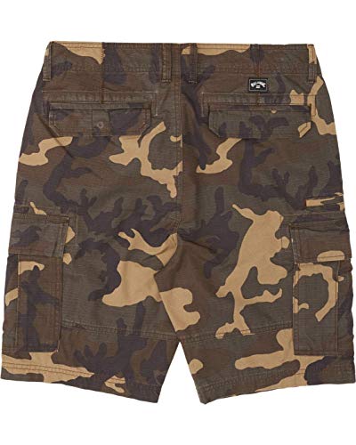 BILLABONG™ - Pantalones Cortos de Camuflaje - Hombre - 32 - Camouflage