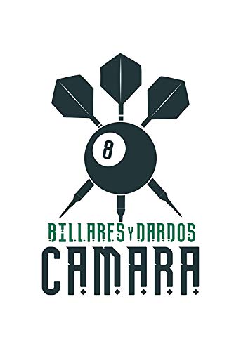 BILLARES Y DARDOS CAMARA Triángulo para Bolas de Billar Americano de plástico, tamaño Profesional para mesas de Billar (57 mm)