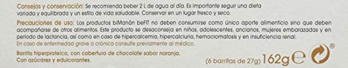 BIMANAN - beFIT - Proteína para tonificar, Barritas Chocolate, 6 uds 162 gr BIMANAN - beFIT - Proteína para tonificar, Barritas Chocolate, 6 uds 162 gr