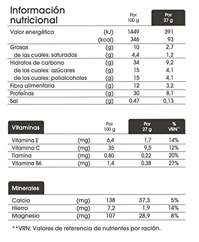 biManán - beFIT - Proteína para tonificar - Barritas Chocolate Coco - 6uds 162 gr