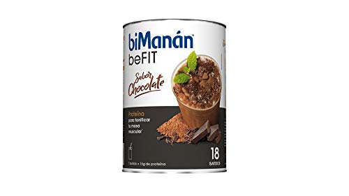 biManán - beFIT - Proteína para tonificar - Batido Chocolate - 18uds 540 gr