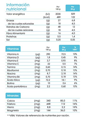 biManán - beKOMPLETT - Placer Equilibrado - Barritas Bombón Belga - 4uds 100 gr