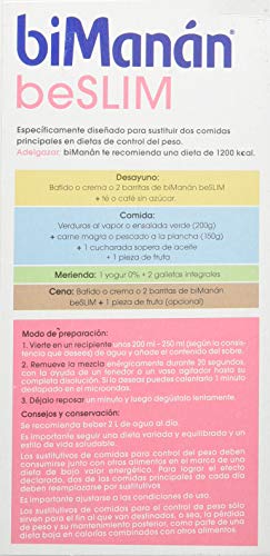 biManán - beSLIM - Sustitutivos para Adelgazar - Batido Chocolate - 6uds 300 gr biManán - beSLIM - Sustitutivos para Adelgazar - Batido Chocolate - 6uds 300 gr
