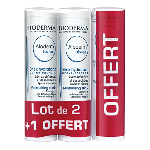 Bioderma, Set de stick Hidratante Labios 4 gr x 3 Bioderma, Set de stick Hidratante Labios 4 gr x 3
