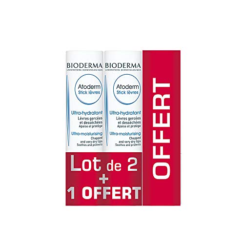 Bioderma, Set de stick Hidratante Labios 4 gr x 3