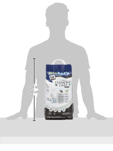 Biokat's Diamond Care Classic, para gatos, sin fragancia - Arena fina con carbón activo y aloe vera 1 saco (1 x 10 l) Biokat's Diamond Care Classic, para gatos, sin fragancia - Arena fina con carbón activo y aloe vera 1 saco (1 x 10 l)