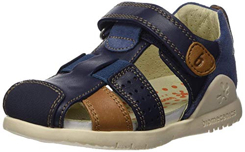 Biomecanics 202184, Sandalias con Punta Cerrada para Niños, Azul (Ocean (Sauvage) Paprika), 23 EU Biomecanics 202184, Sandalias con Punta Cerrada para Niños, Azul (Ocean (Sauvage) Paprika), 23 EU