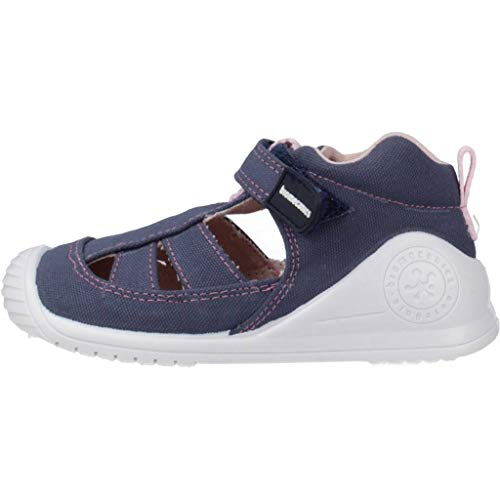 Biomecanics 202202, Sandalias Niñas, Azul (Azul Marino (Pique) Paprika), 23 EU Biomecanics 202202, Sandalias Niñas, Azul (Azul Marino (Pique) Paprika), 23 EU